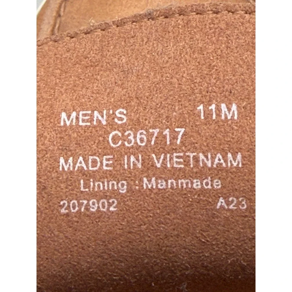 Cole Haan Zerogrand Mens Sz 11 Tan Suede Lace up Boat Shoes C36717 Loafers